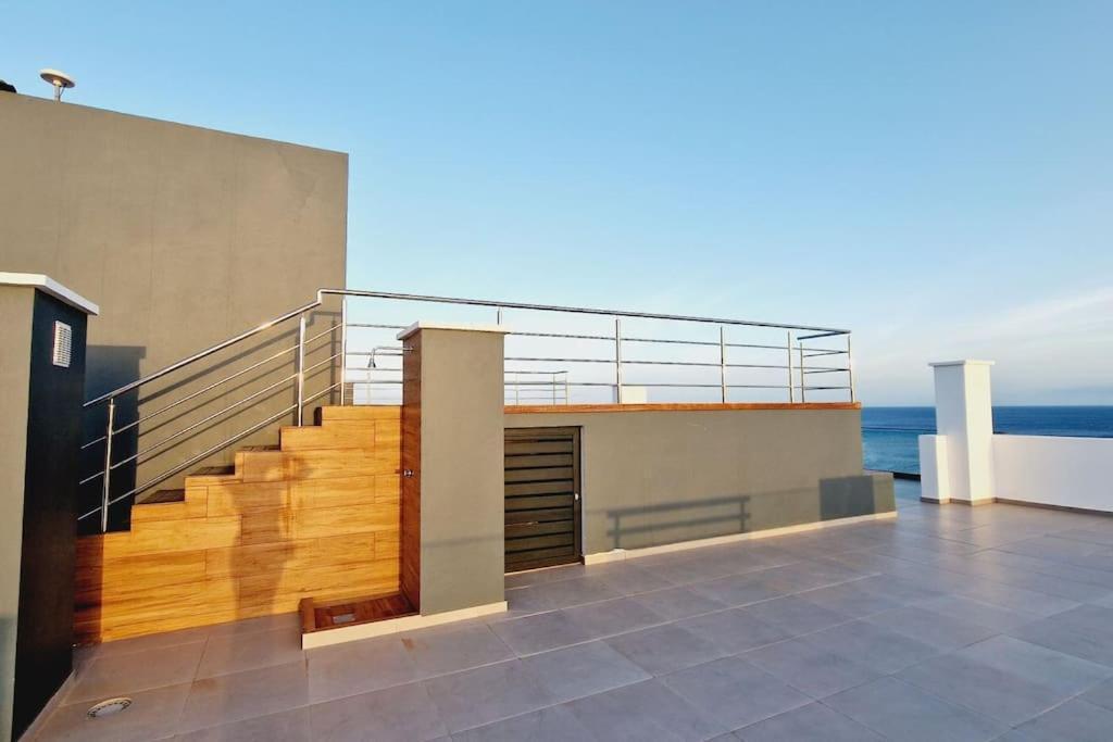 프라이아 Apartamento Encantador Com Piscina E Vista Mar 아파트 외부 사진