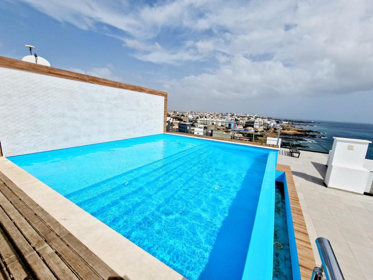 프라이아 Apartamento Encantador Com Piscina E Vista Mar 아파트 외부 사진