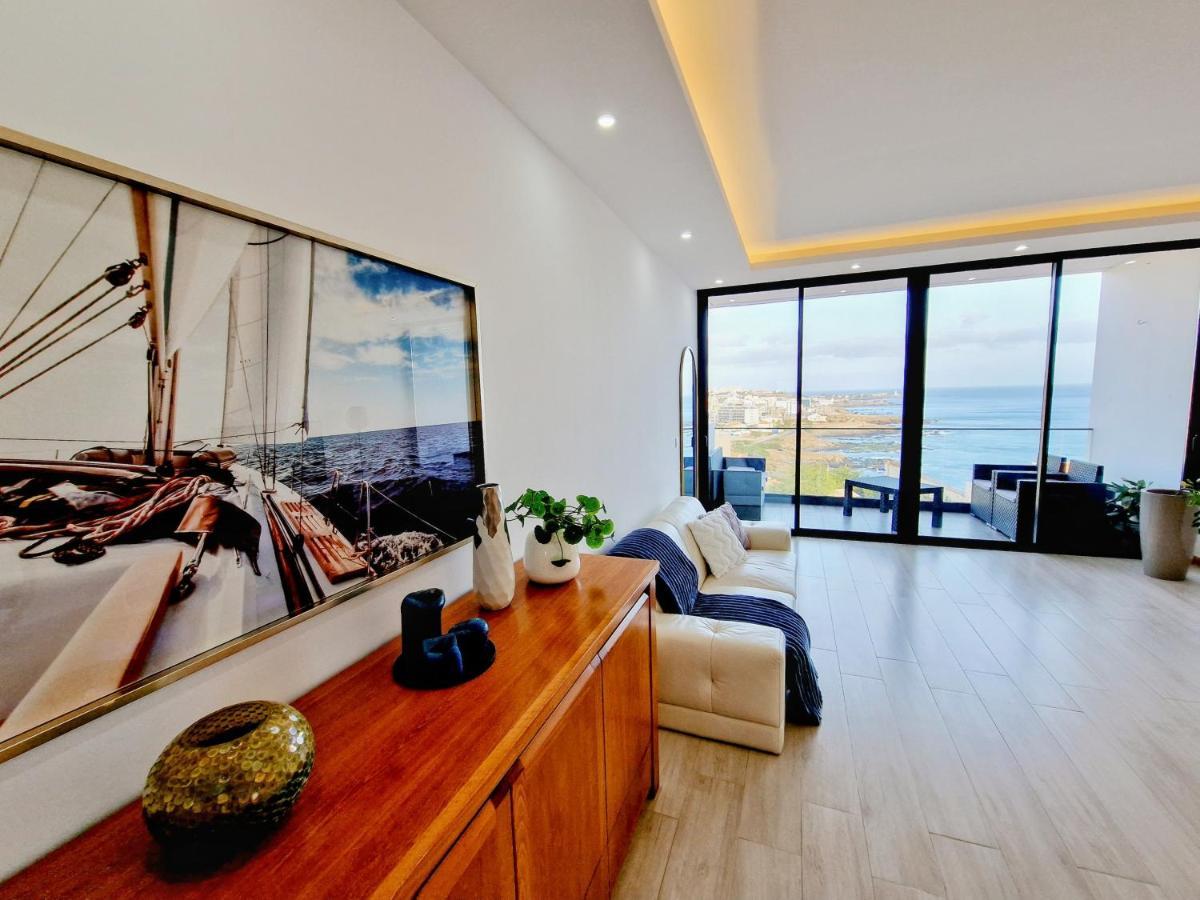 프라이아 Apartamento Encantador Com Piscina E Vista Mar 아파트 외부 사진